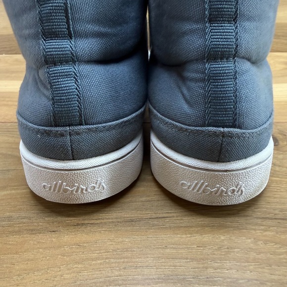 Allbirds Canvas Pacer Mid Mens 11 Blue Gray Sneakers Lace up main image 8